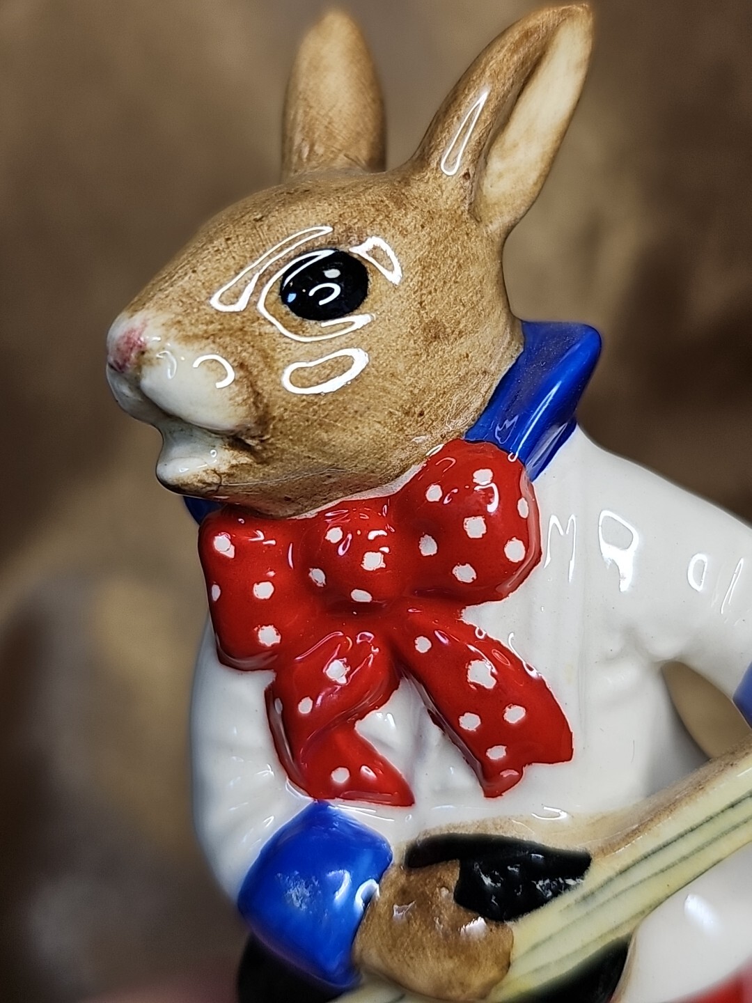 Royal Doulton Rock and Roll Bunnykins Figurine DB124 Vintage 1991 Limited Ed