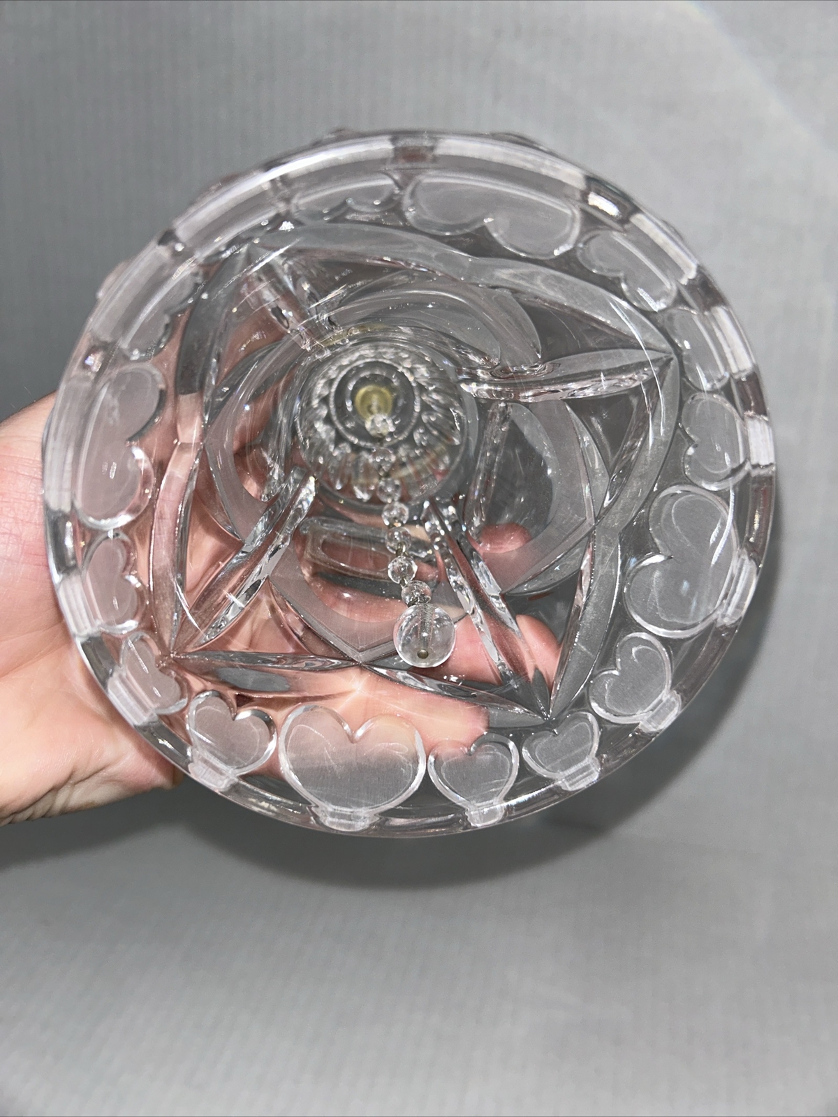 Crystal Hand Bell Satin Hearts Royalty Crown Handle Price Creations