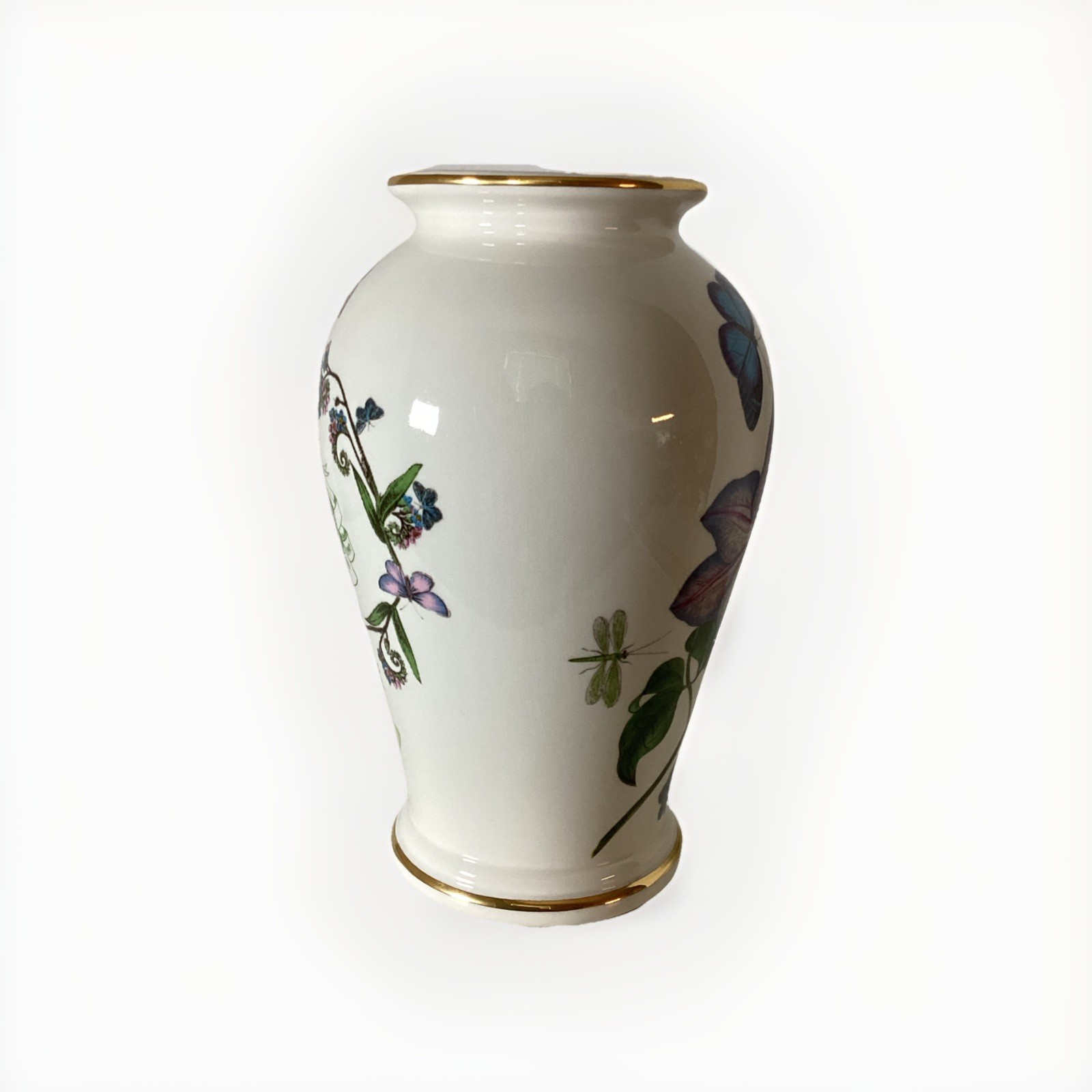 Portmeirion Botanic Garden Clematis Vase 25th Anniversary edition 1997 EUC