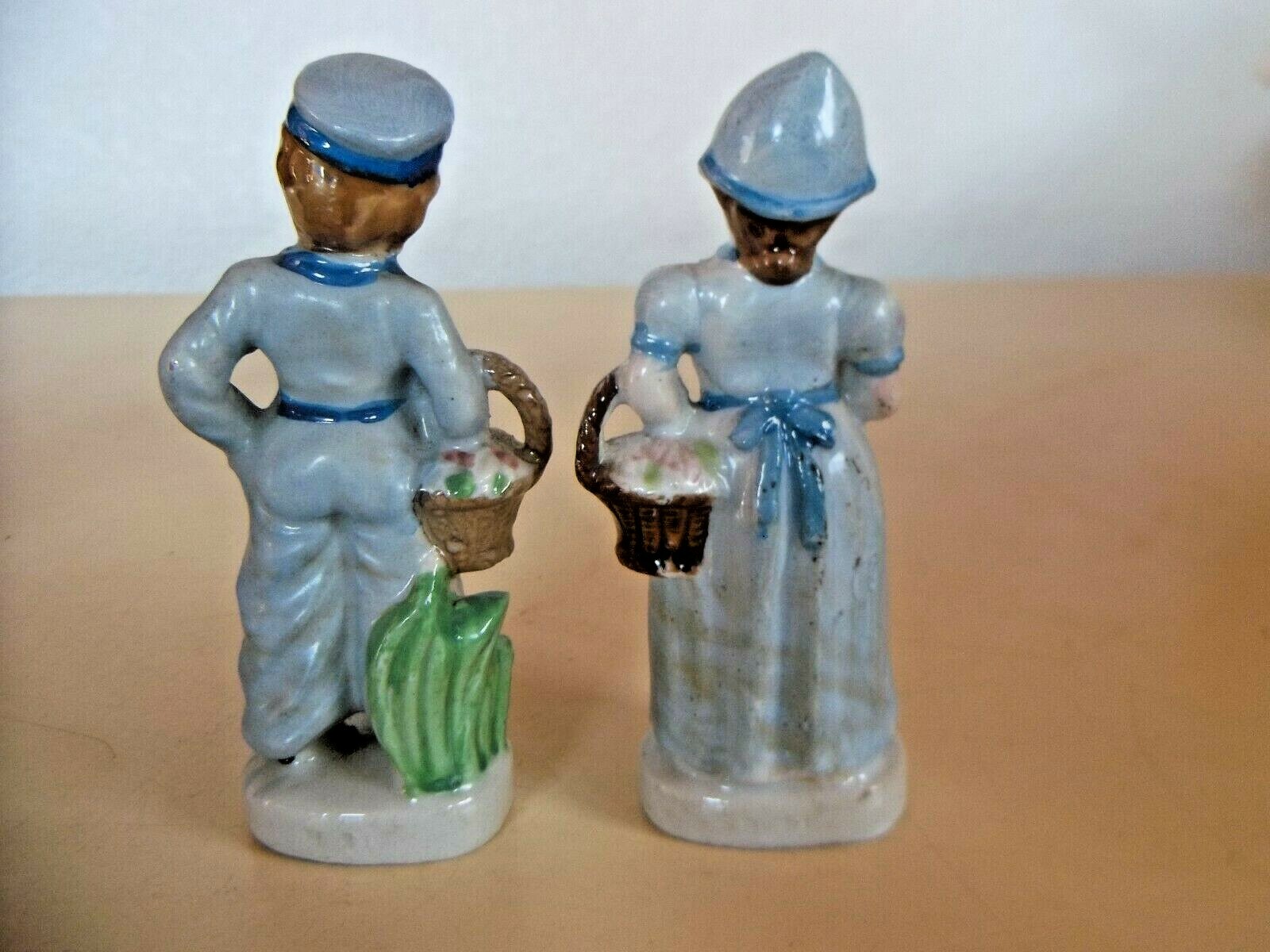 Dutch Boy and Girl 5″ Tall Marked Japan Ceramic Couple Figurines