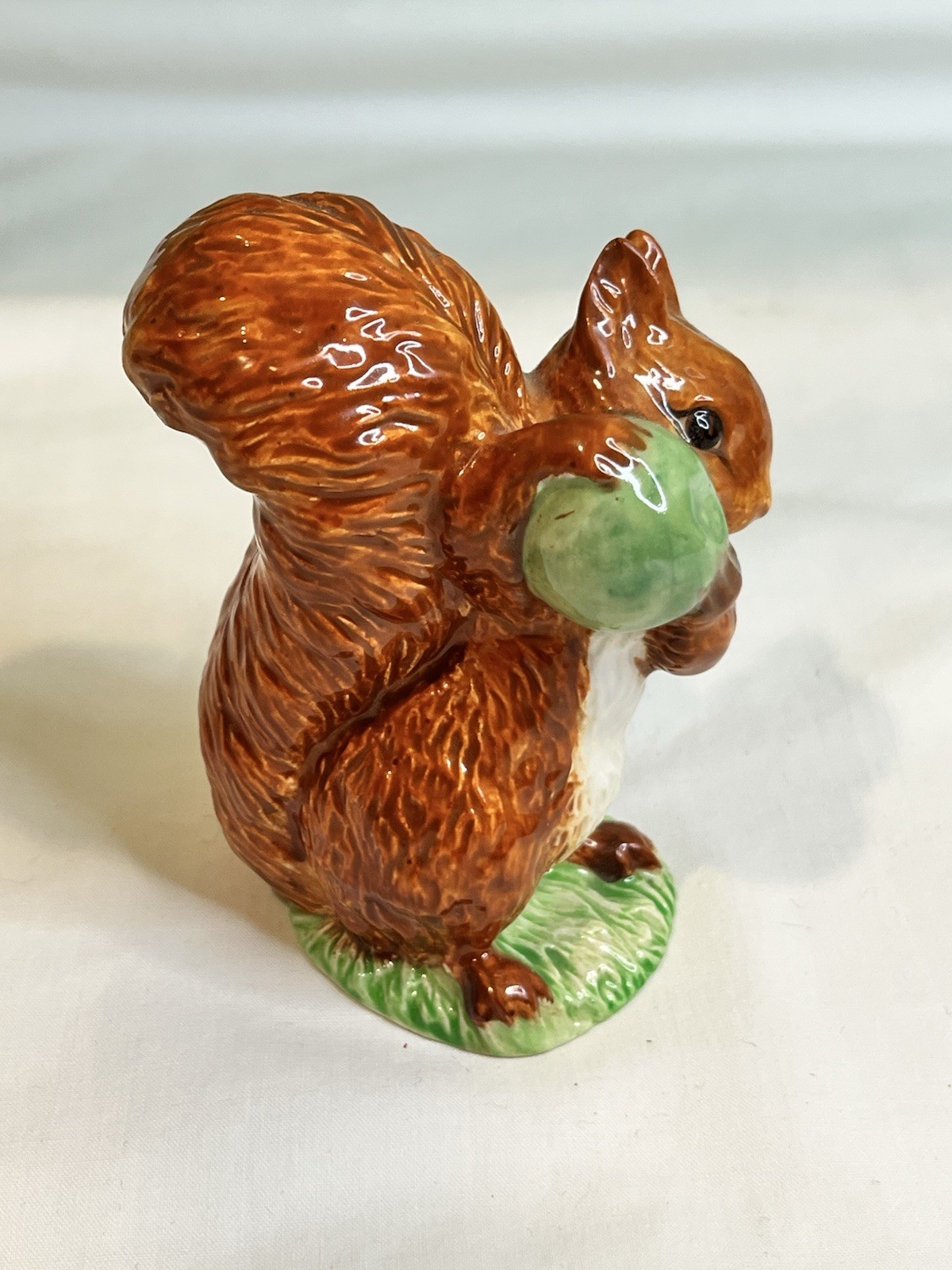 Beatrix Potter Squirrel Nutkin Figurine 1981 Beswick England F. Warne + Box