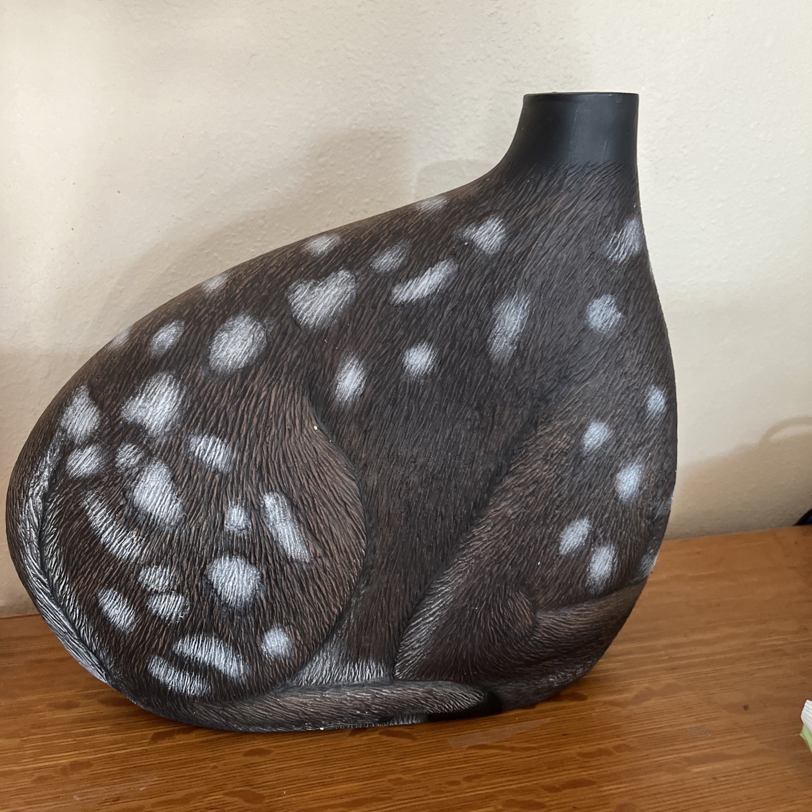 Scandinavian Vase, Studio Handcrafted Art Pottery -Fawn
