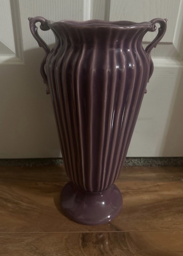 One Of A Kind Glazed Vintage Pottery Medium Sized Decorative Pot/vase Unique