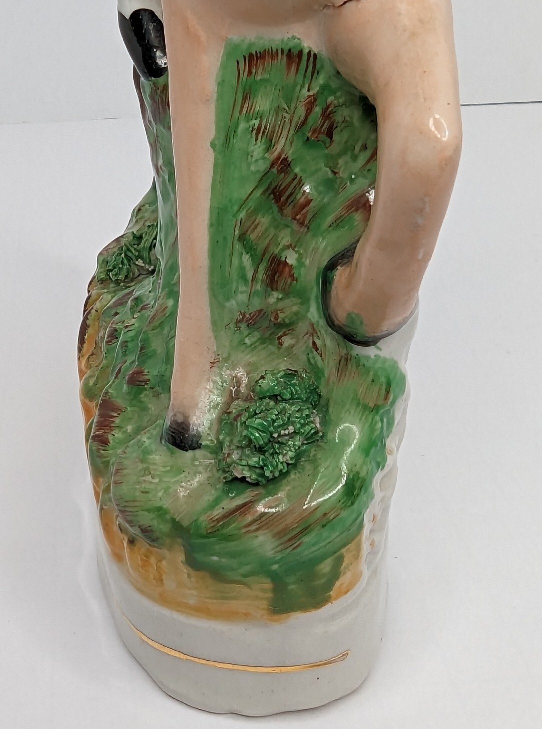Antique Staffordshire Rider on Horse Read!