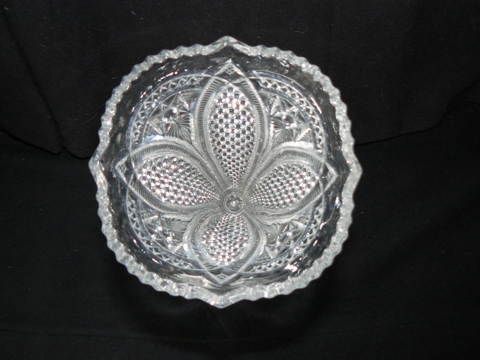 Massachusetts Vase Clear #15,054 U.S. Glass EAPG Antique