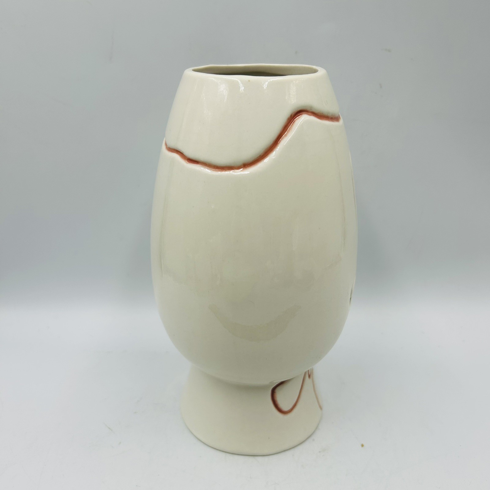 Cubist Style Picasso Ceramic Face Vase Cubism Modernist Minimalist