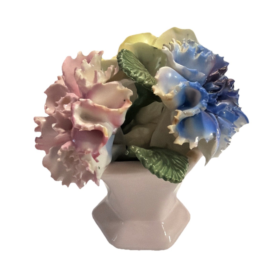 Vintage Thorley English Bone China Staffordshire Flower Bouquet 3in
