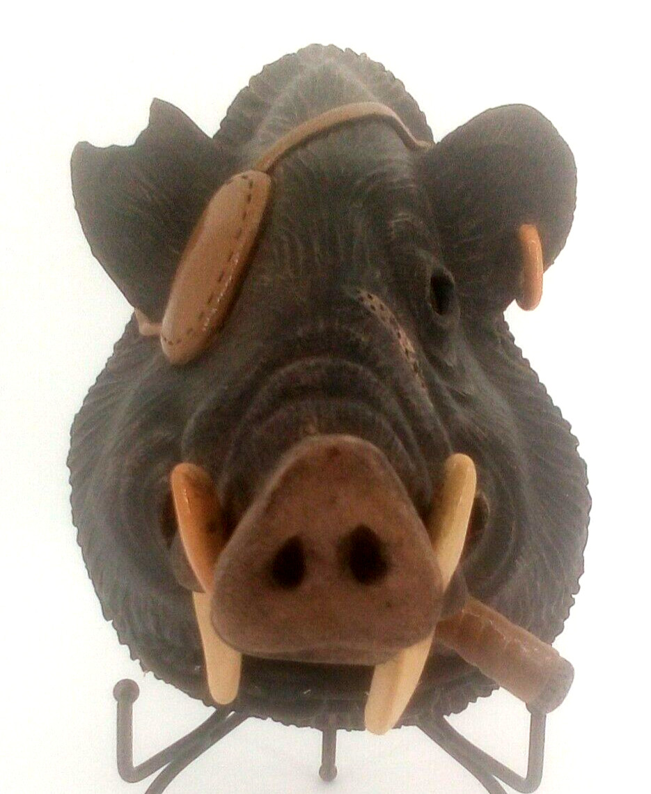 Studio Pottery By Judy Darbyshire “DARBY” Anthropomorphic Boar’s Head Wall Art