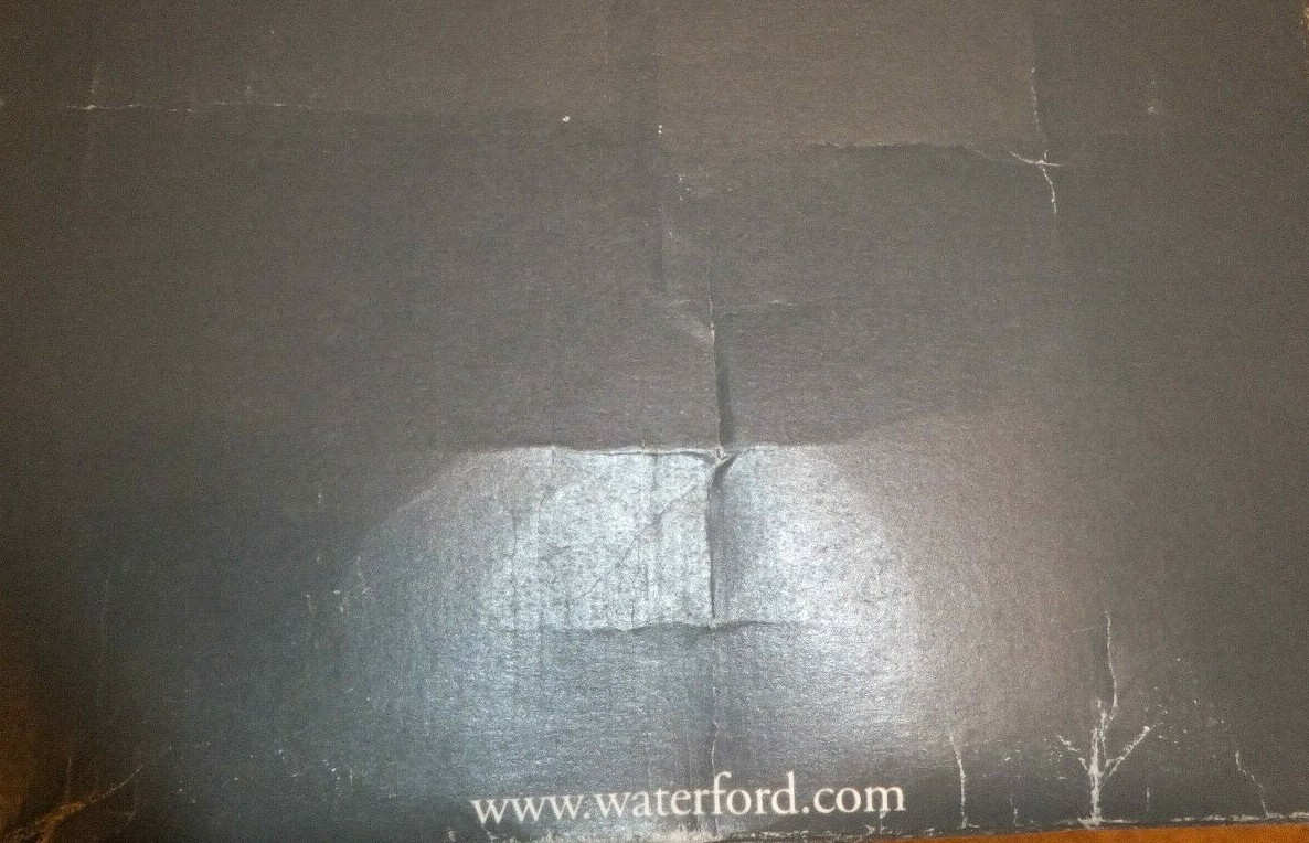 Waterford Ballet Ruffle Candlestick Holders Set of 2 Ireland Boxed w/tag #142252