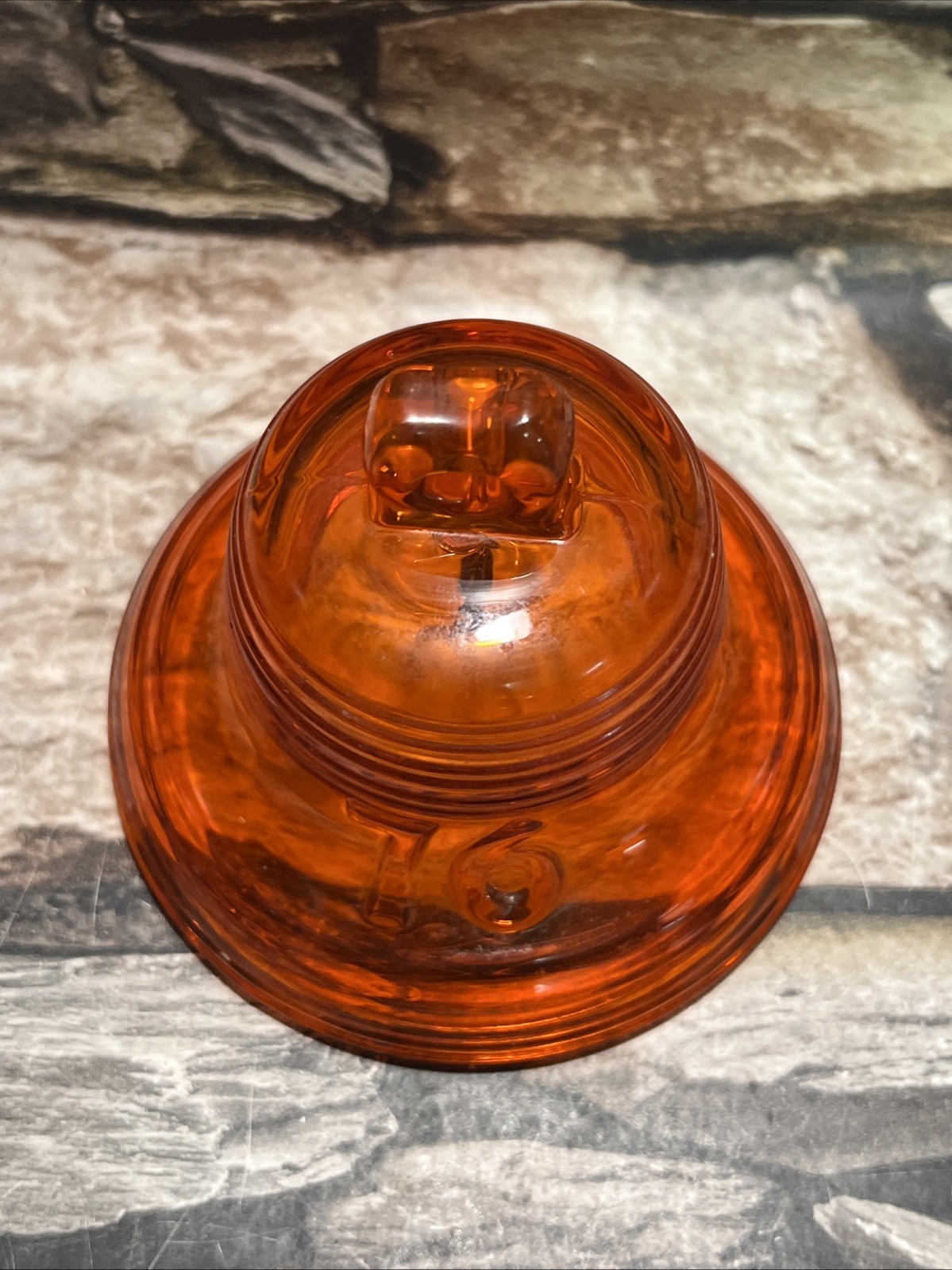 Vintage Ruby Red Glass 1976 Bicentennial Liberty Bell 3” Rare HTF Good Cond.
