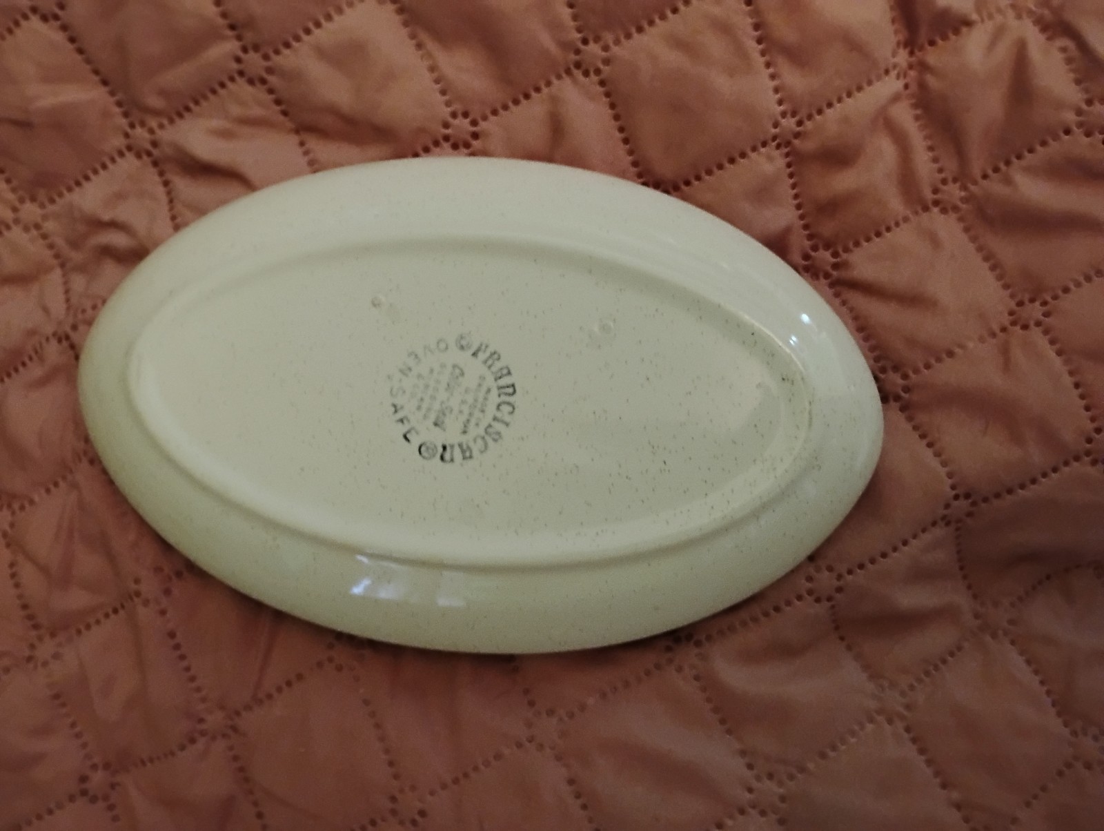 Vintage Franciscan Atomic Starburst large Ashtray Excellent!