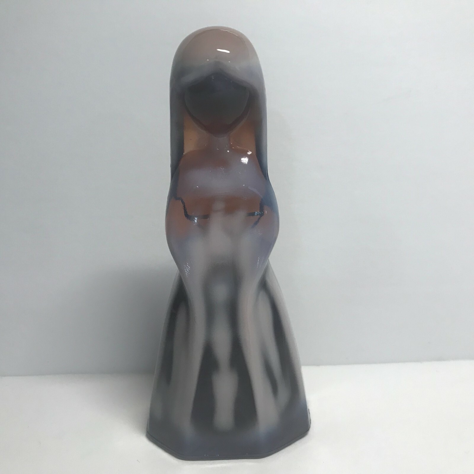 Mosser Glass Jenny Doll VI Hunter Sugar Plum Purple #3 1981 Cambridge Ohio