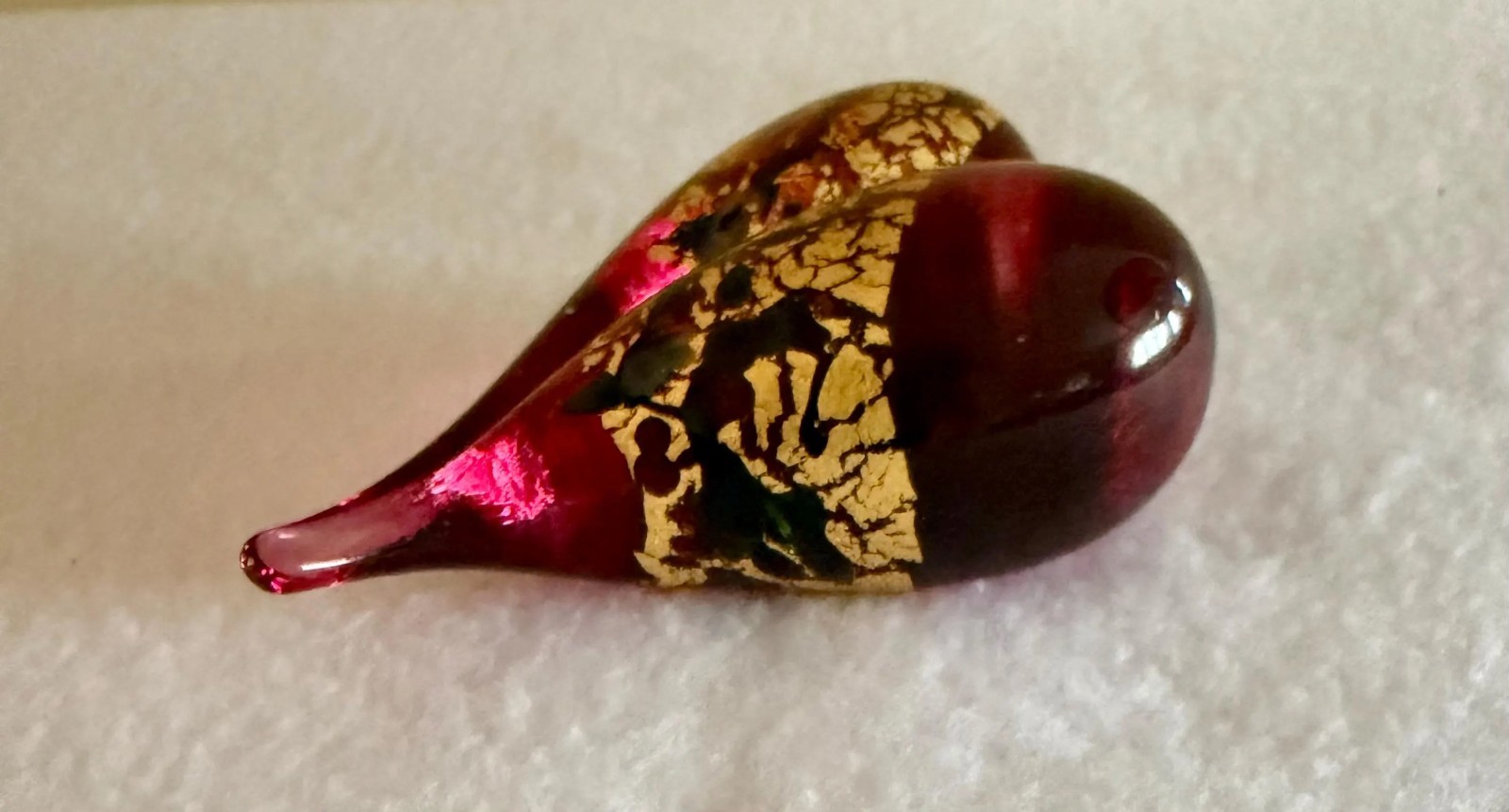 Robert Held Art Glass Heart
