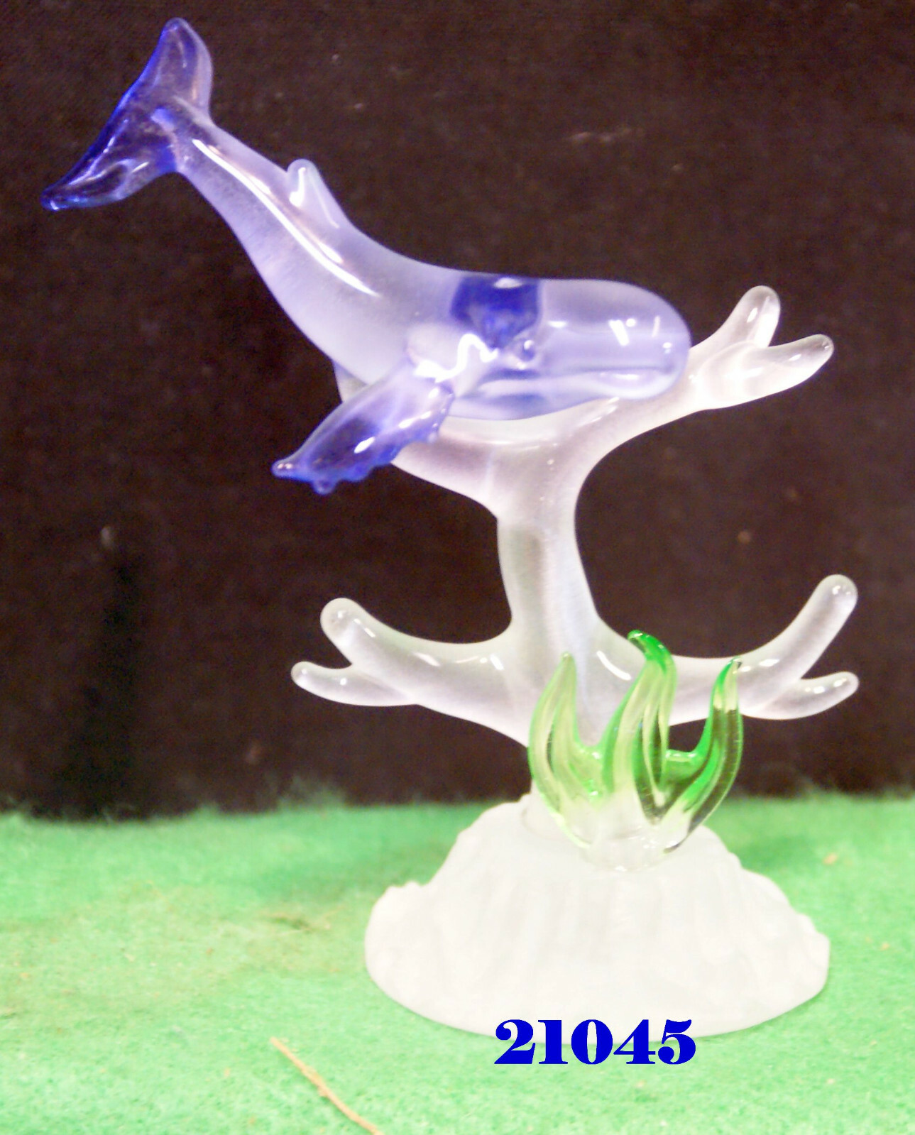 CRYSTALLITE CRYSTAL FIGURINES ANIMALS WHALE OTTER ROSE YOU CHOOSE rz