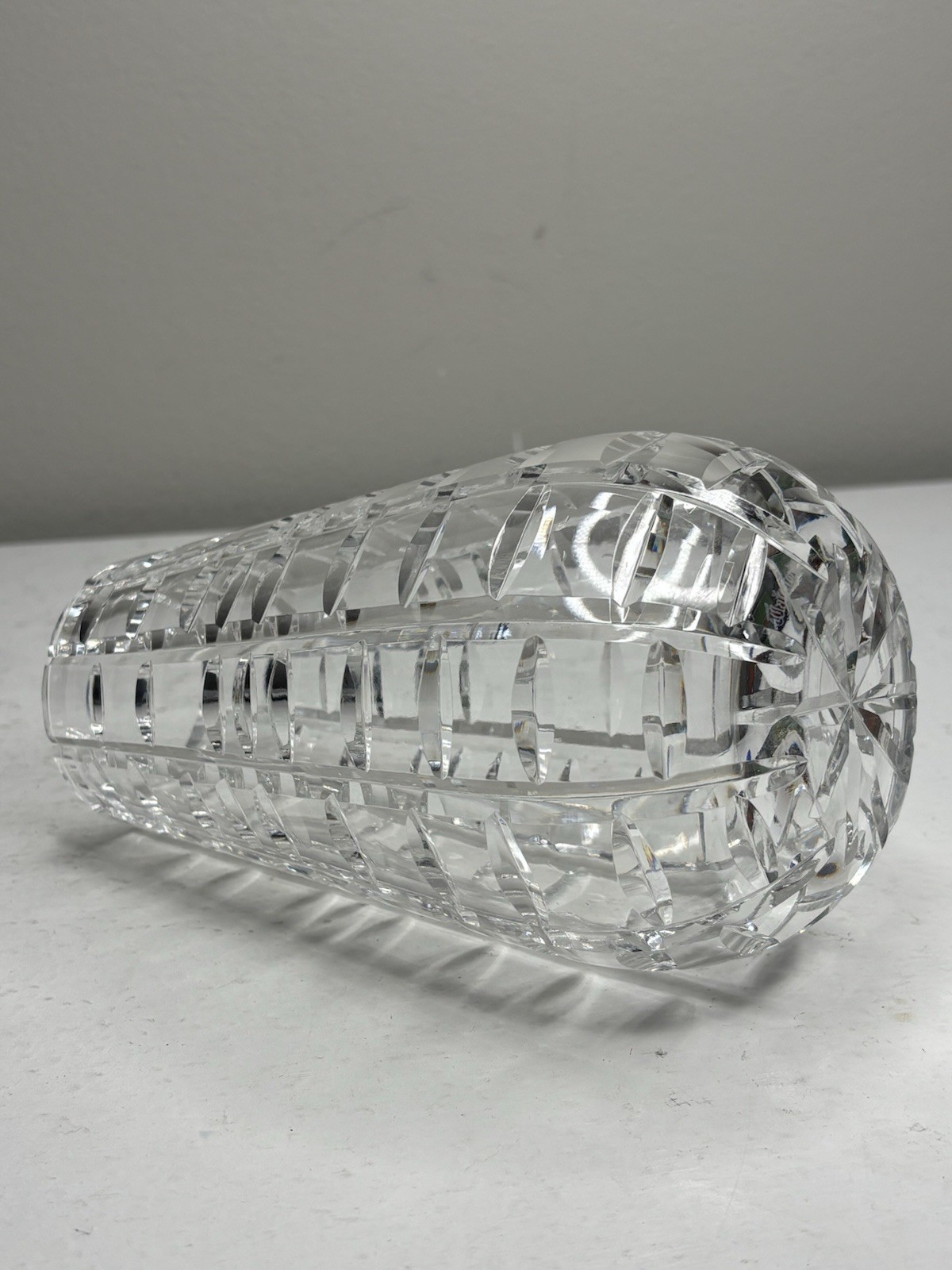 Vintage Waterford Crystal Tralee Vase Signed