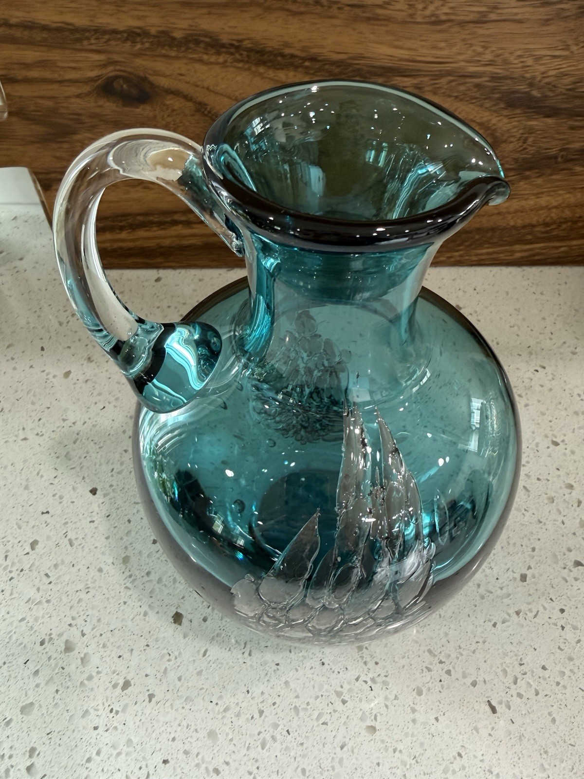 VTG • Florida Pitcher • Heinrich Loffelhardt Schott Zwiesel 1970s • MCM German