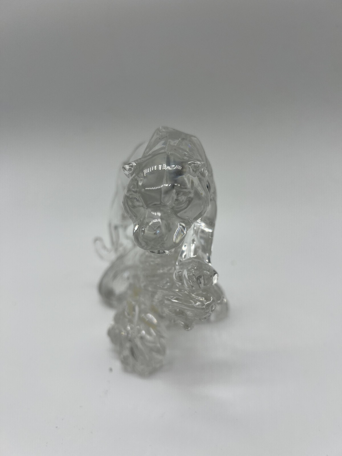 Wonders Of The Wild Crystal Panther Figurine 24% Lead Clear Germany Cat Decor