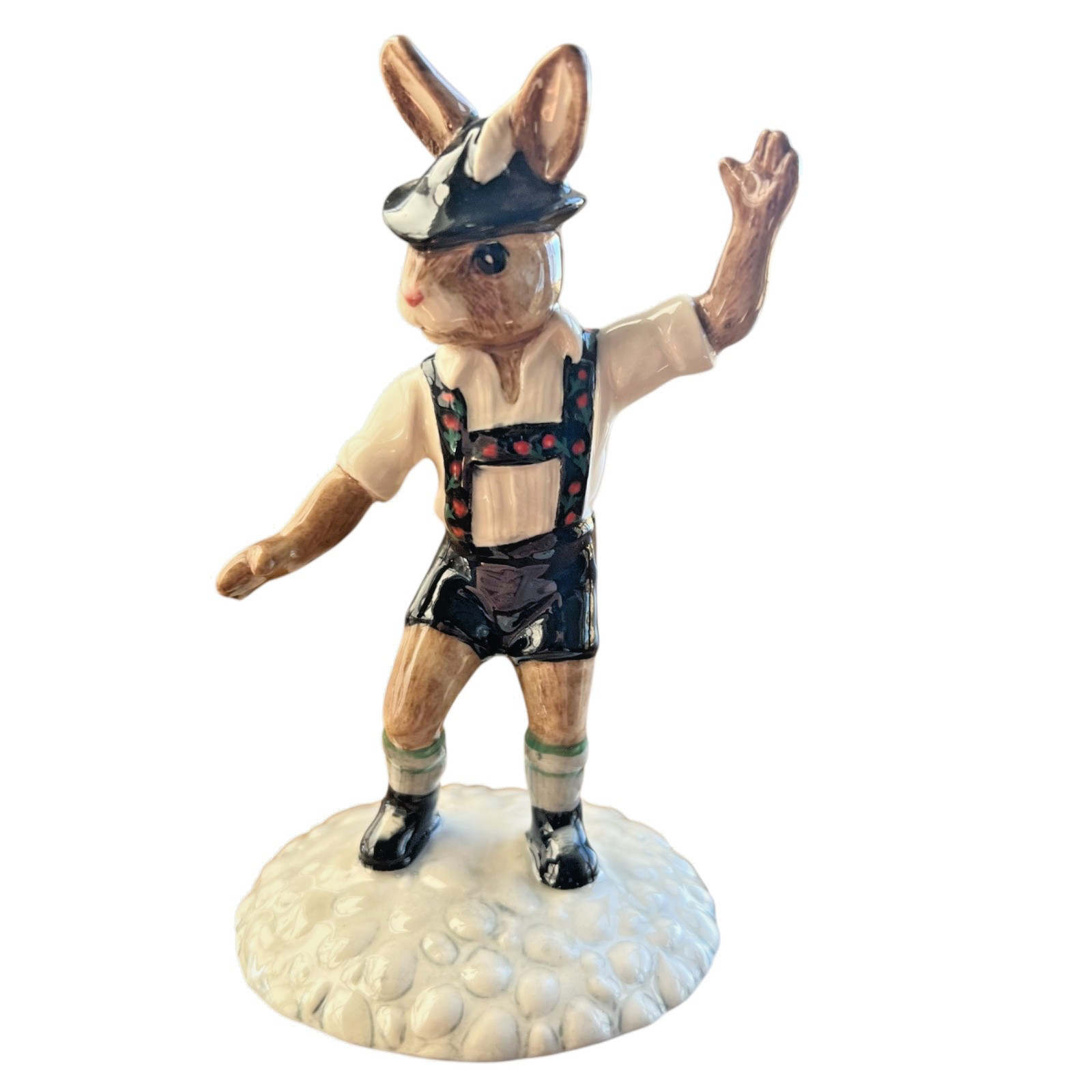 Royal Doulton Bunnykins – “Tyrolean Dancer Bunnykins” DB 242 and Original Box