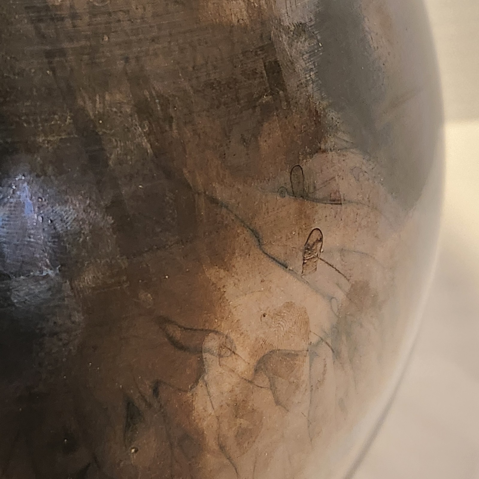 Marian Vapor Glass Sphere Ethan Allen