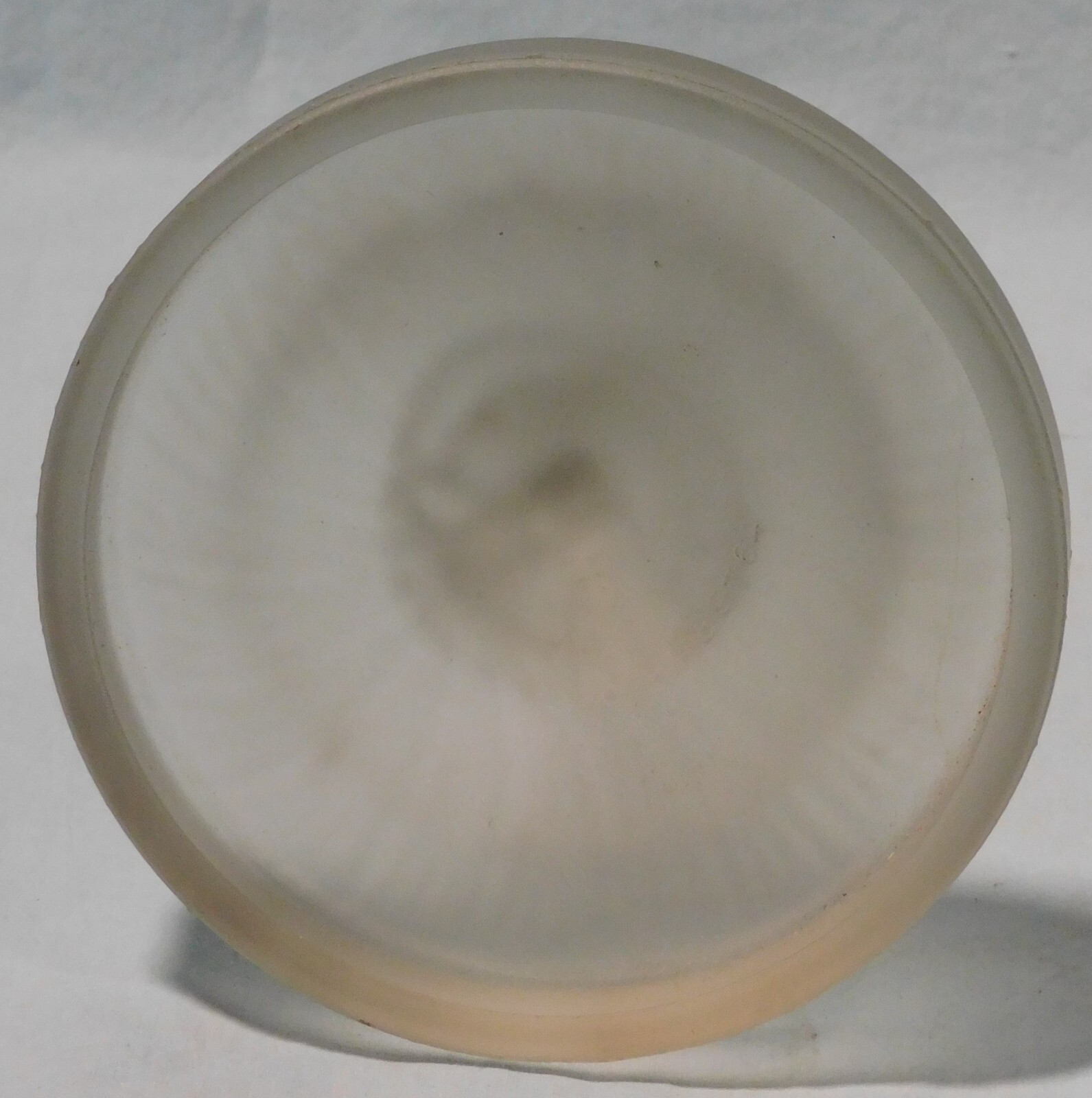 Nude Woman Candle Stick Holder Clear Frosted