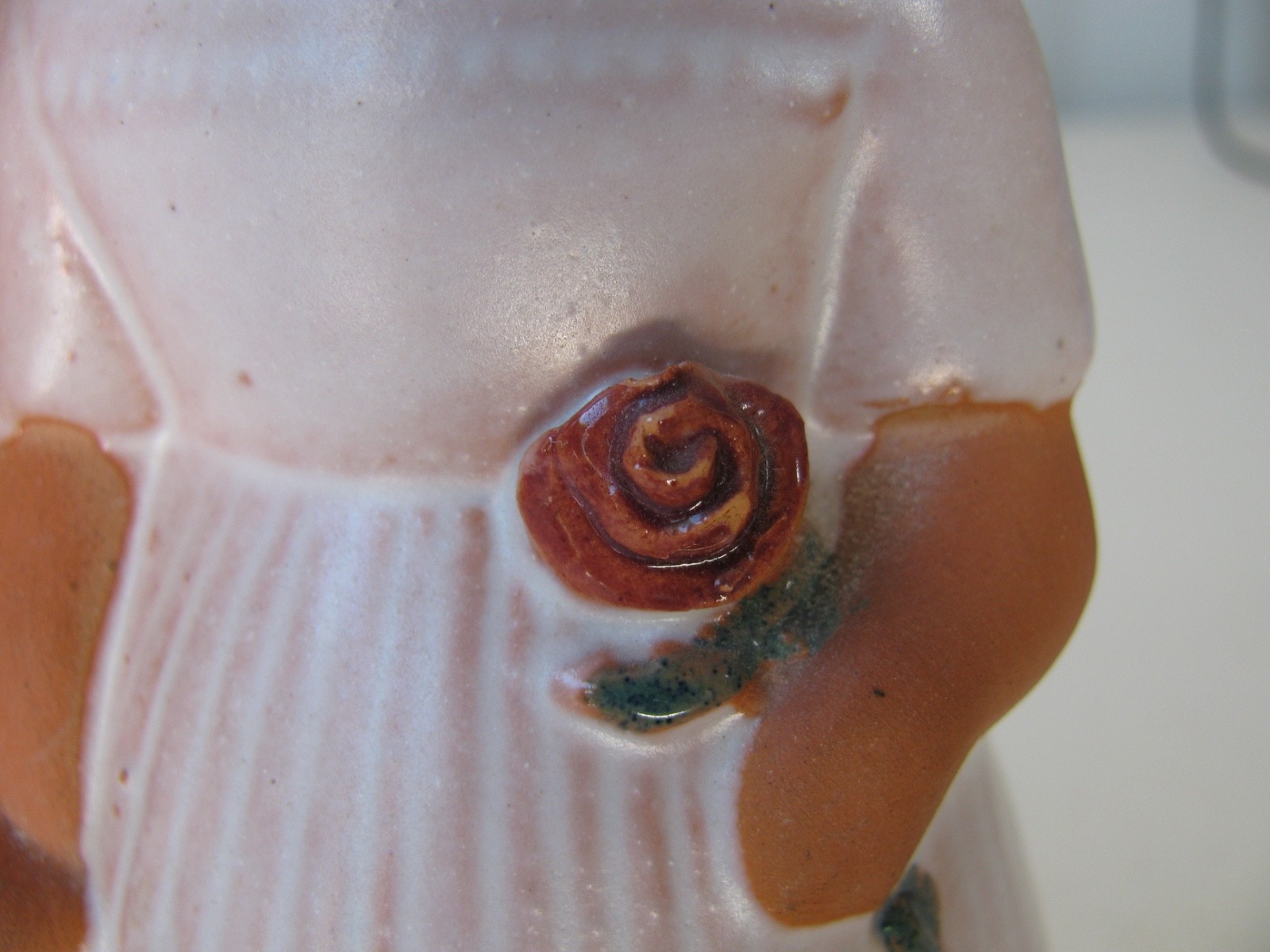 Vtg Jie Gantofta Sweden Pottery Boy Kissing Girl Couple Figurine Scandinavian