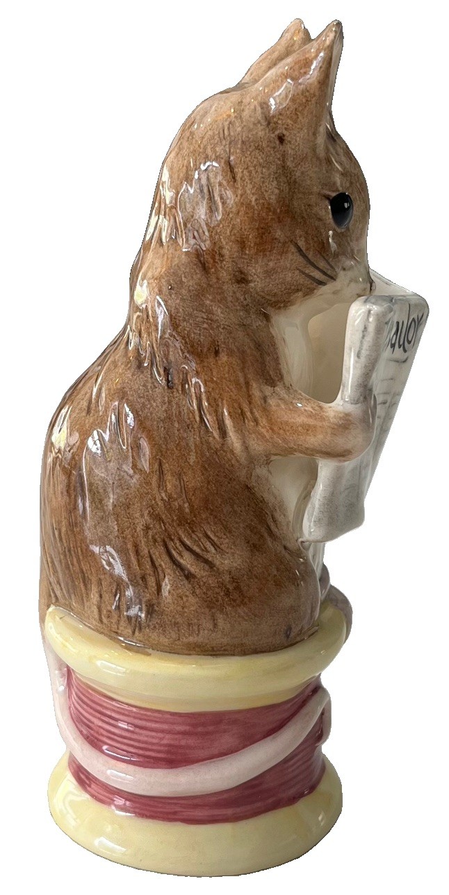 Royal Albert Beatrix Potter – The Tailor of Gloucester LARGE 13 cm Mint UK Made