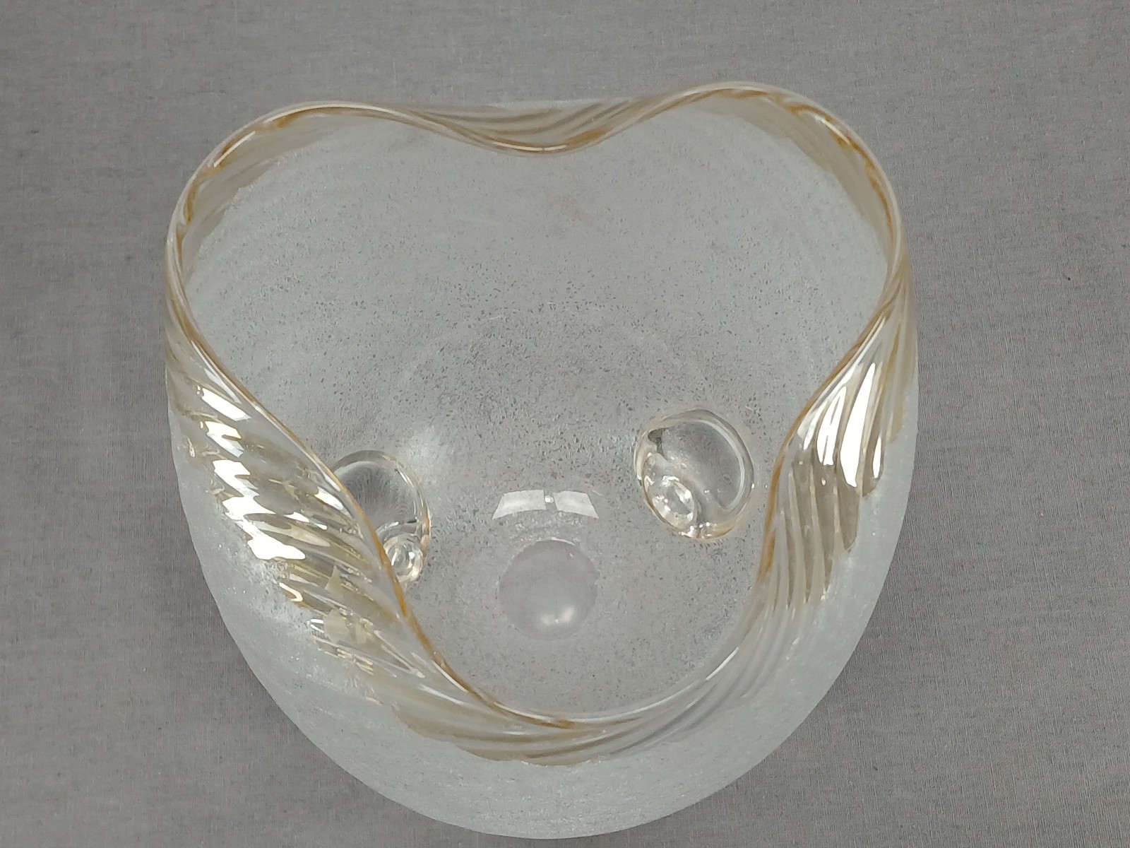 EAPG New England Glass Pomona Swirl Rip-Optic Vase Circa 1885-1887