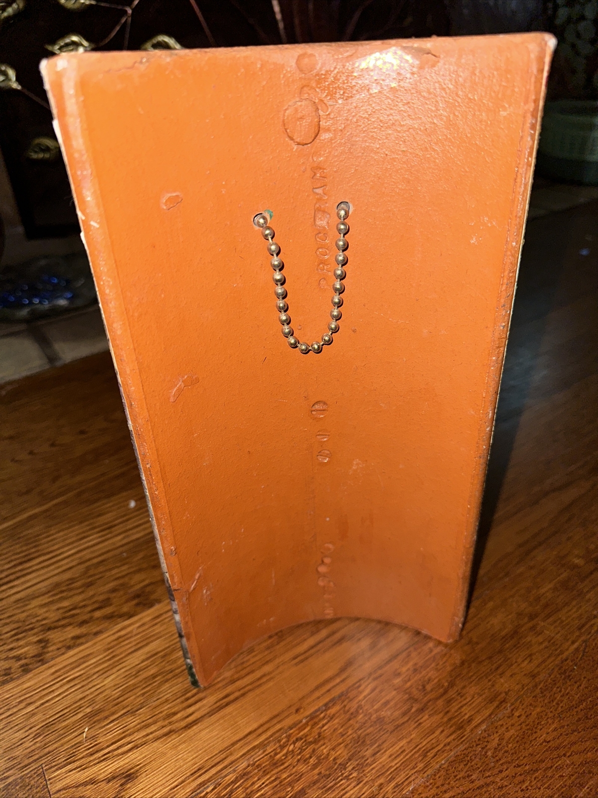 Vintage Terra Cotta Tile Easter Lily Wall Hanging