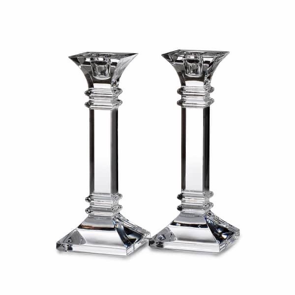 NWOT Waterford Marquis 2 (Pair) Treviso 8″ Candlestick Made In Slovenia