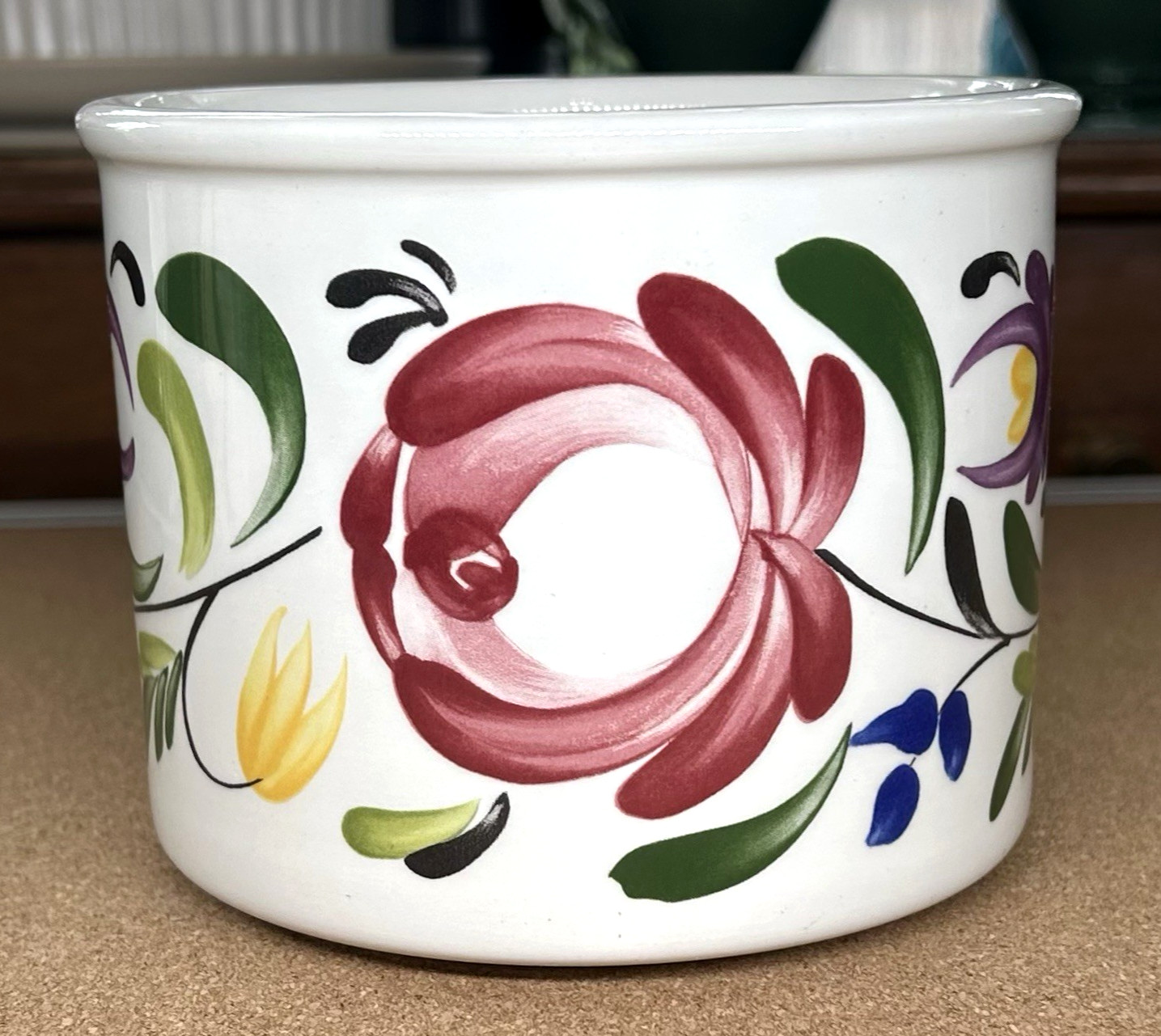 WELSH DRESSER Cache Pot 5 1/8″ x 4 1/8″ Portmeirion England Angharad Menna Plant