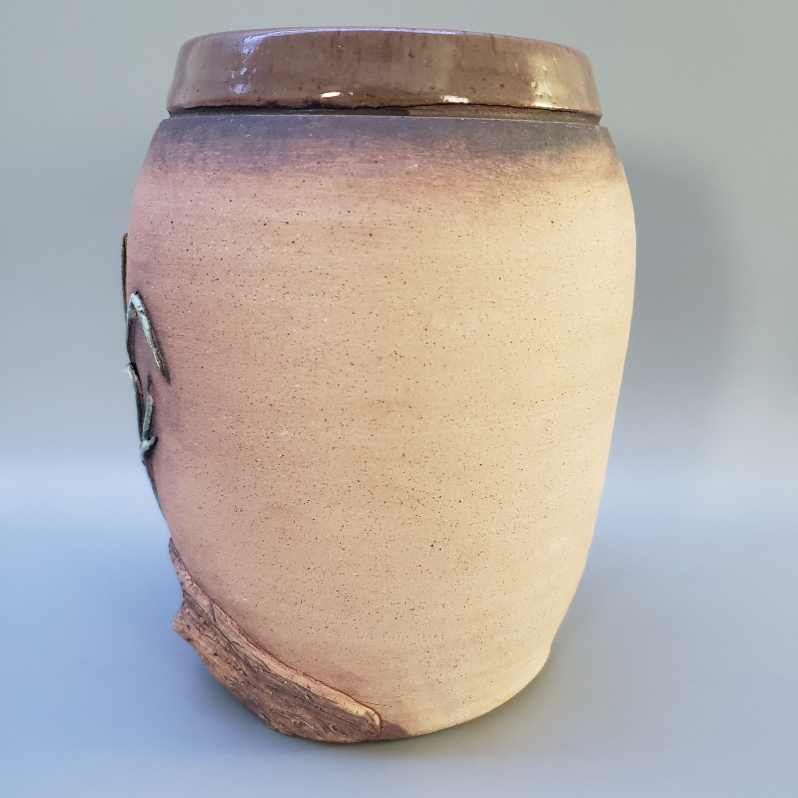 Old Patagonia Pottery Vase Gopher Muskrat Studio Art 1997 Signed 6.5″ VTG