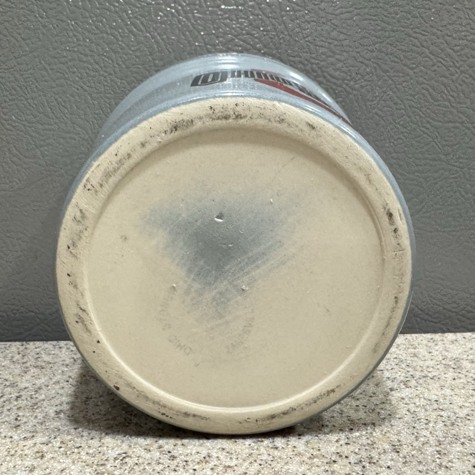 Ohio State Buckeyes OSU Zanesville Pottery Stoneware Crock Planter 3.5” in VGC
