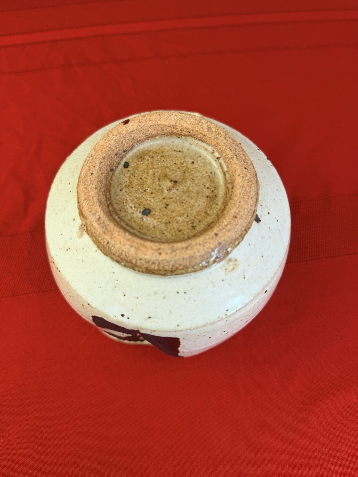 Vtg Studio Pottery Cache Pot Planter Yunomi Cup Signed GC Japanese Style Vessel