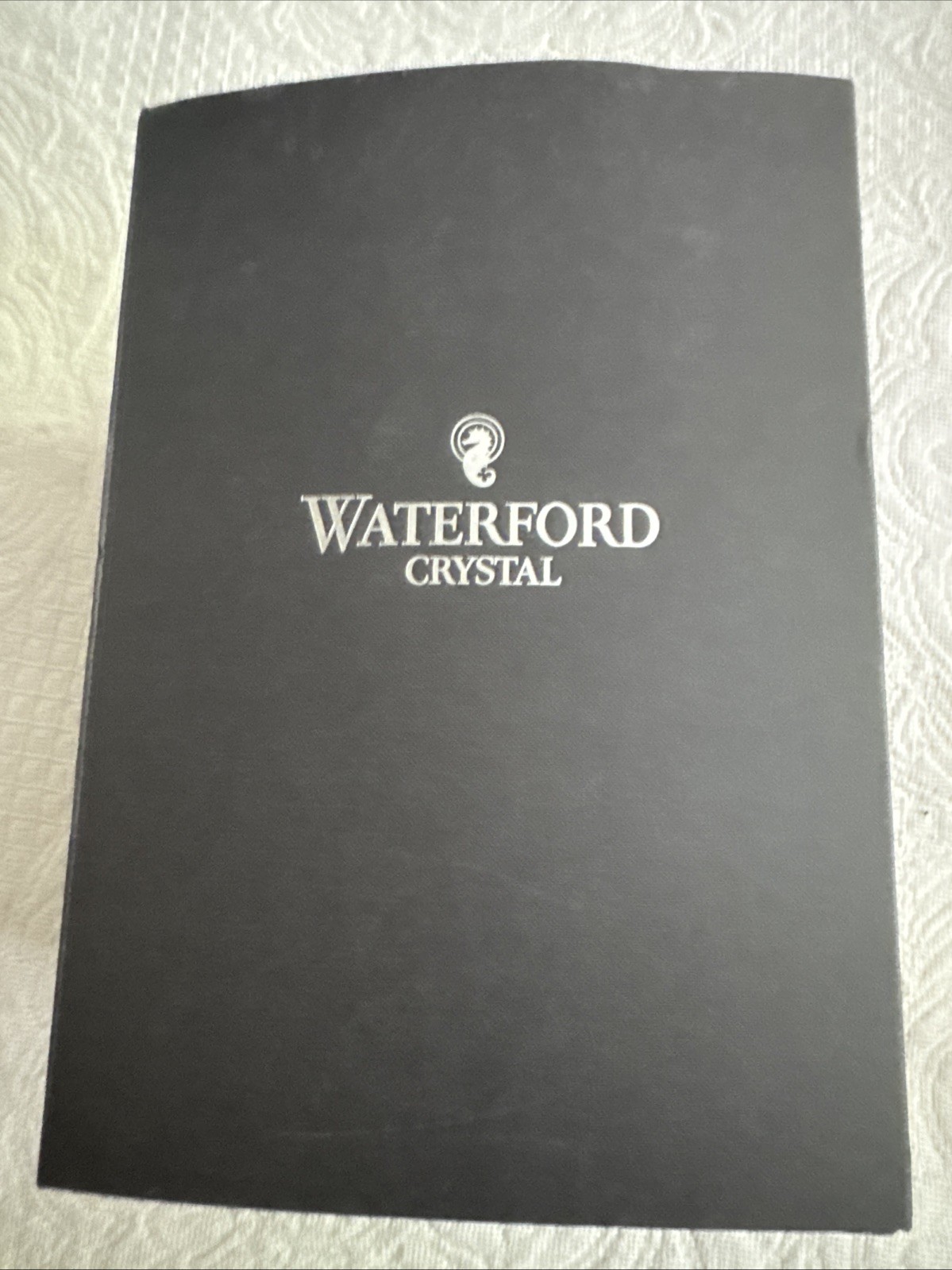 WATERFORD NIB CRYSTAL 8” ILLUMINOLOGY FACETED CANDLESTICK HOLDER