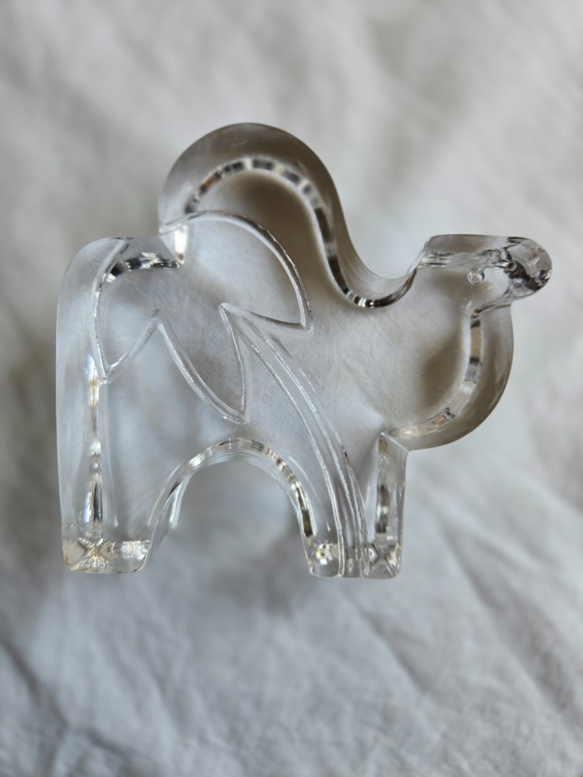 KOSTA Boda Zoo Camel Vintage Glass Figurine Signed #GG