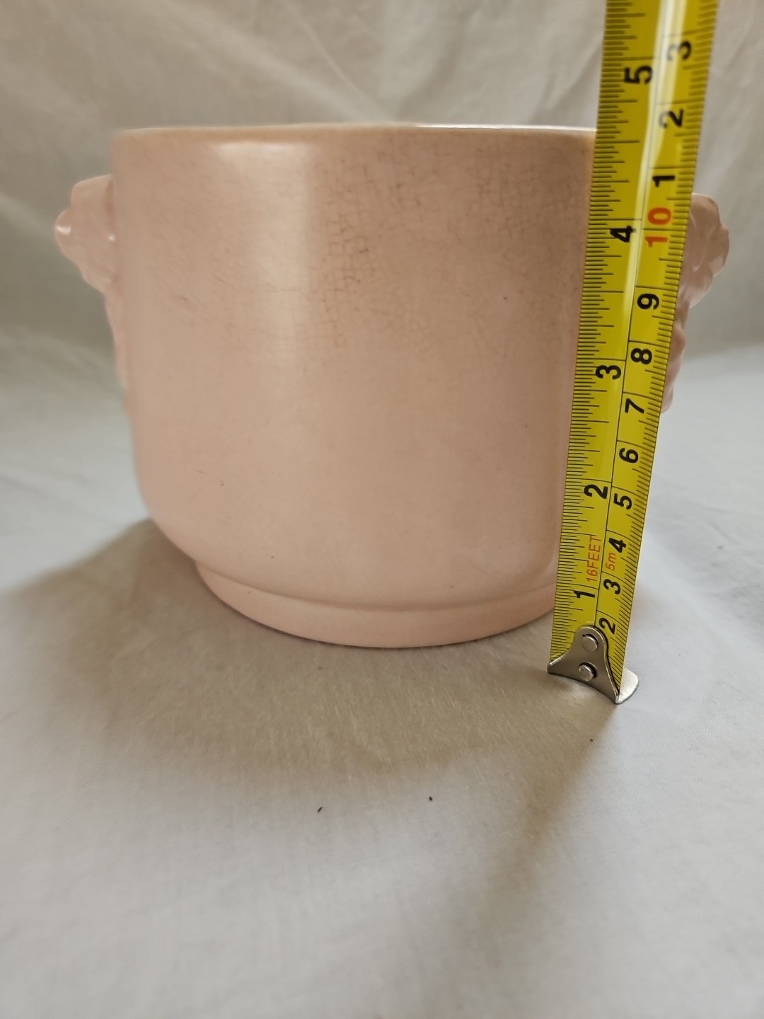 Redwing Pottery 1195 USA Light Pink Planter 5″ Diameter 4.5″ Tall