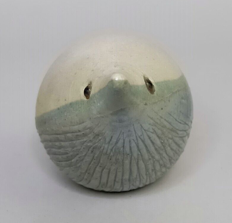 Unique Studio Art Pottery Hedgehog Ceramic Signed Figurine Adorable & Perfect!!!