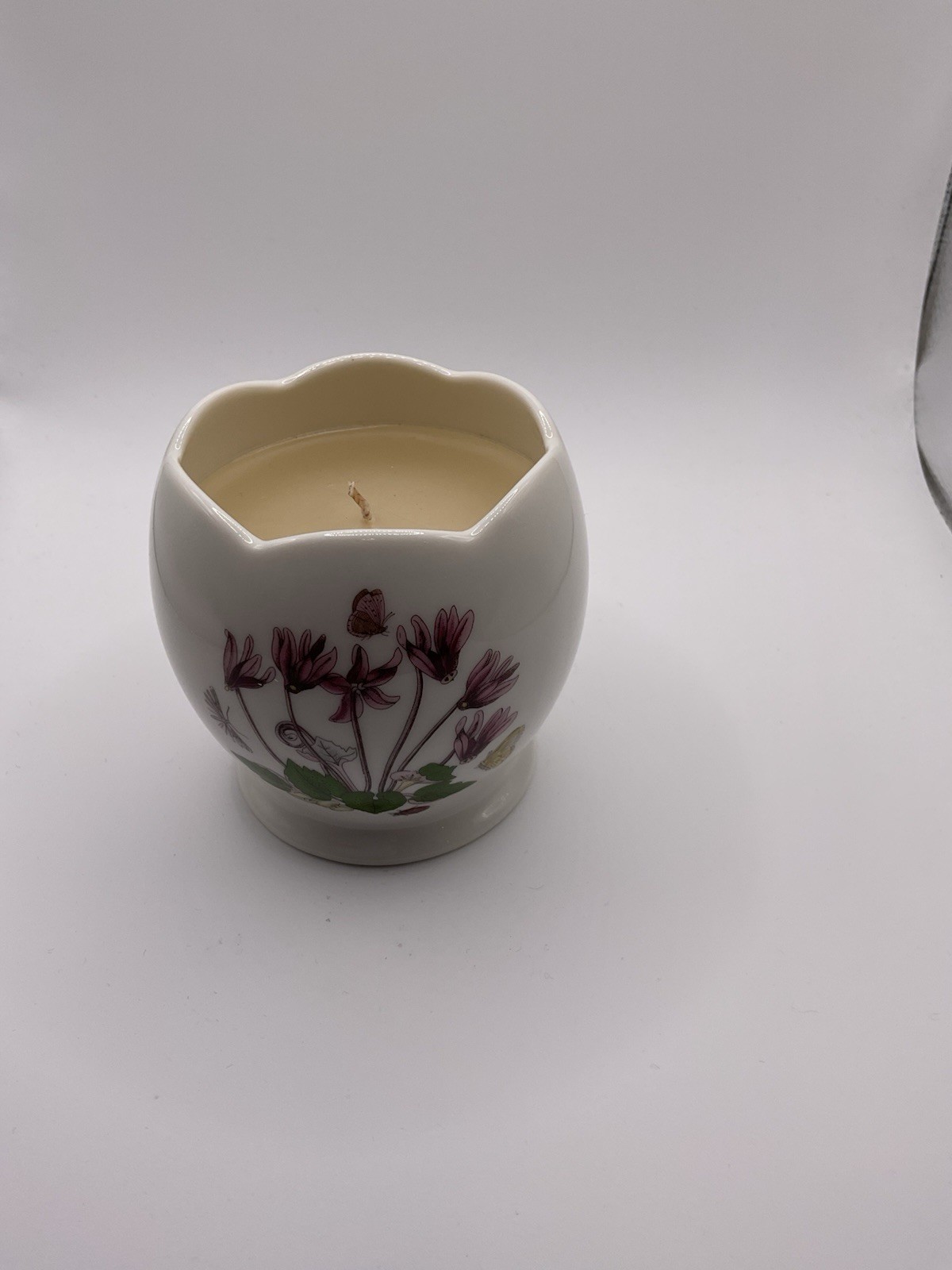 Portmeirion Botanic Garden Votive Candle Holder Cyclamen Susan Williams-Ellis