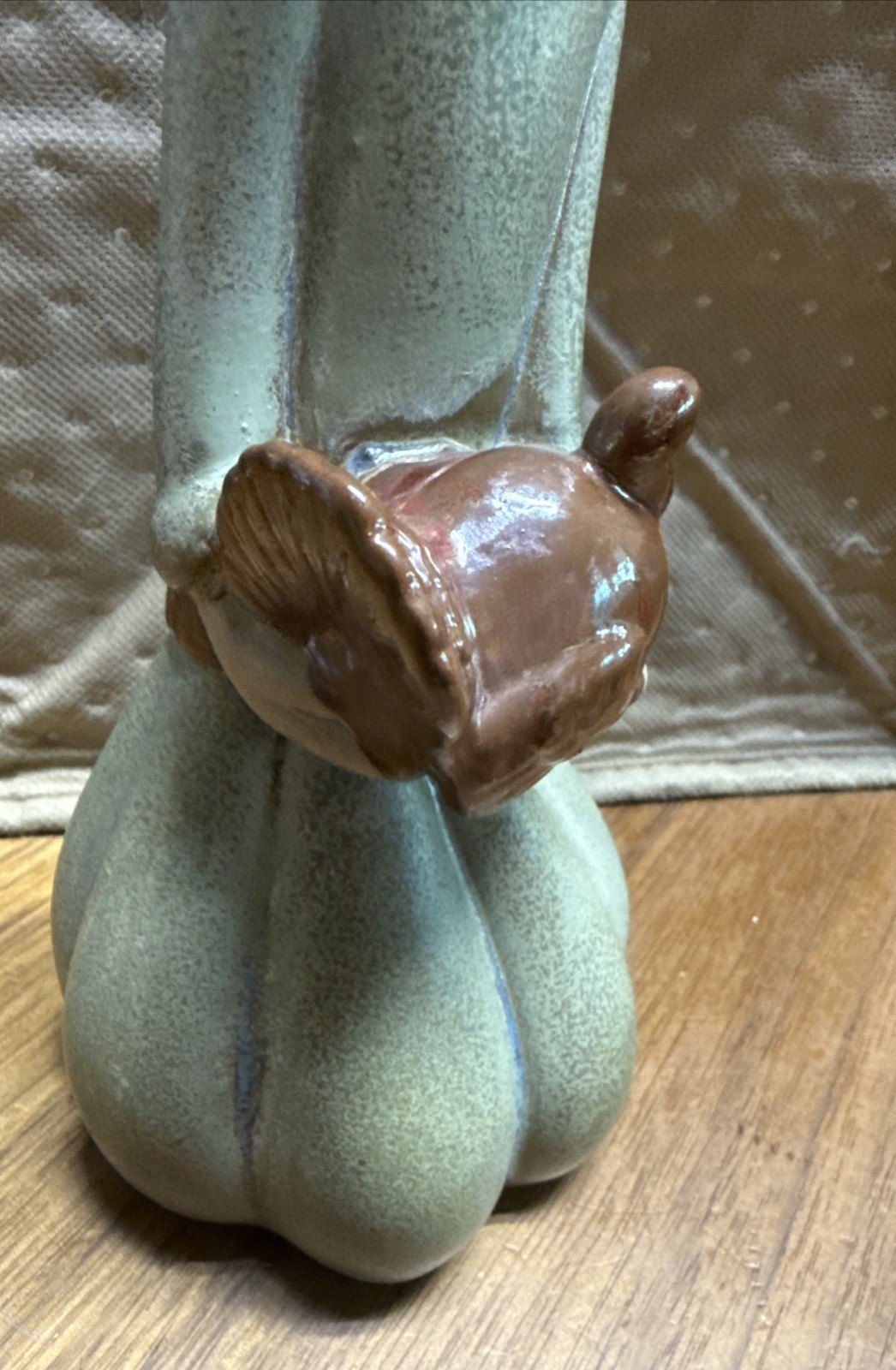 Vintage Studio Pottery Statue Figurine Thanksgiving
