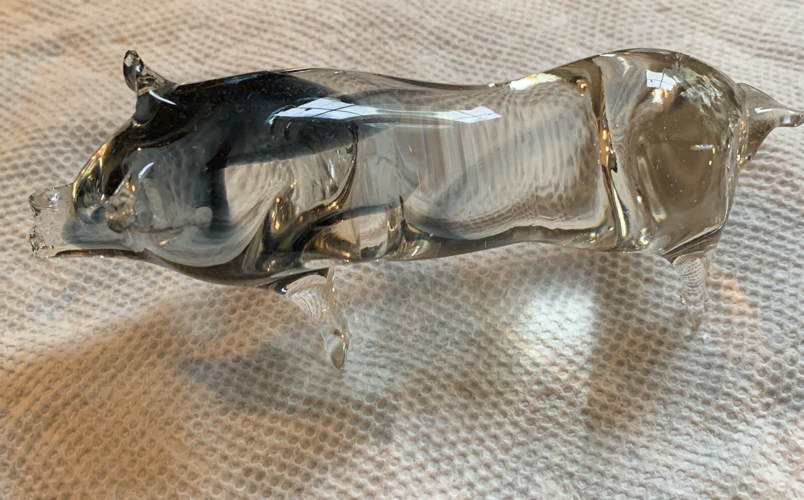 Vintage Murano Glass Boar