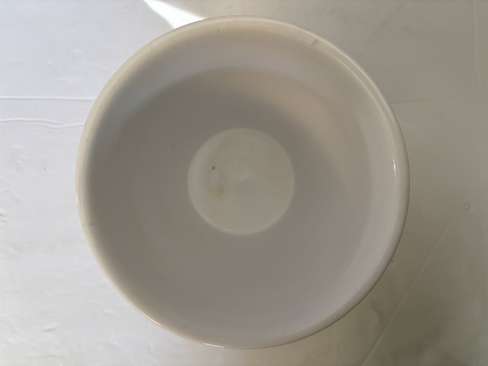 White Sculpted Flower Pot Planter Marked Germany 625/14 MCM Style ~ 5.5 In Tall