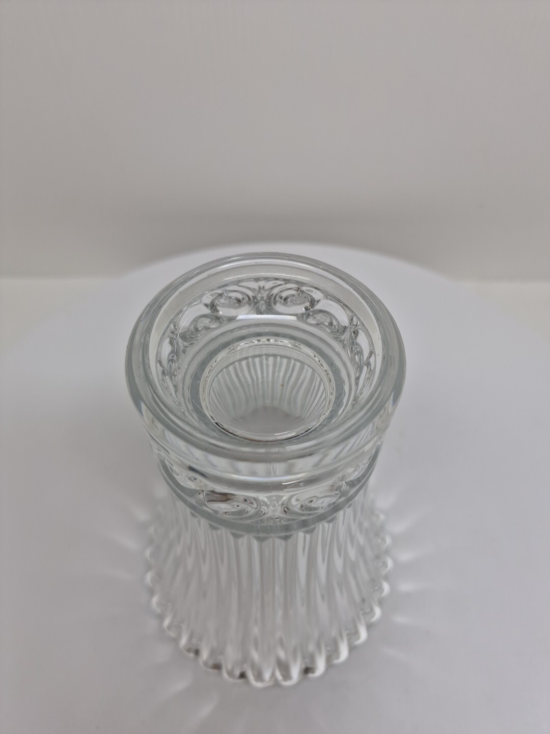 Vintage Cristal D’arques-Durand CARROUSEL 6.5″H Flower Vase Fluted D51