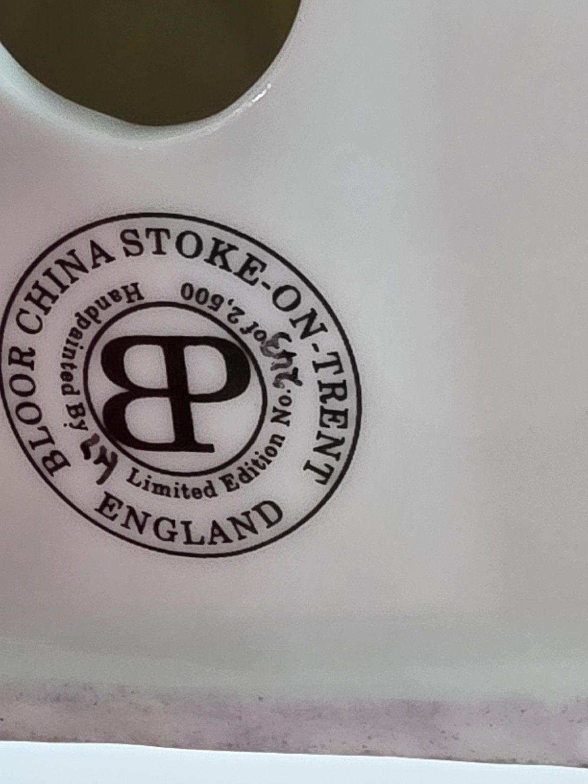 England Bloor China Stoke On Trent Pig Figurines hand painted numbered limited