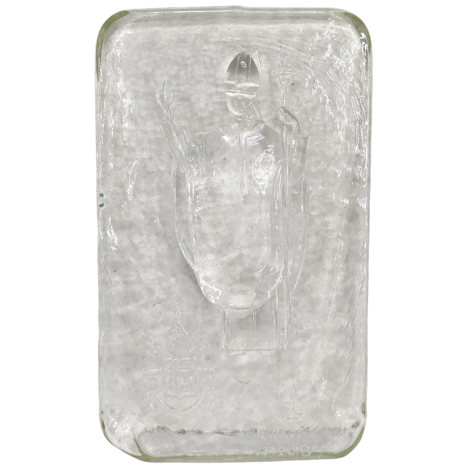 Felipe Delfinger for Feders Mexico Brutalist Glass Suncatcher Mid Century MCM