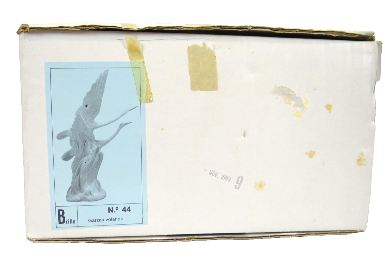 VINTAGE LLADRO NAO SPAIN CRANES IN FLIGHT FIGURINE 2 STORKS 0044 & BOX RARE!