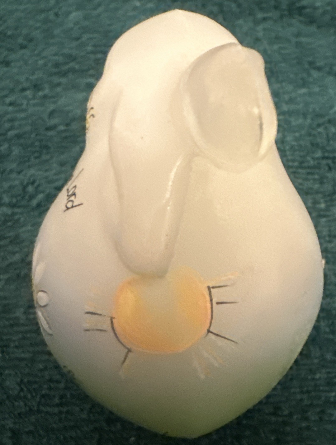 Fenton Glass Bunny Figurine Inspirations French Opal Those Who Love The Lord