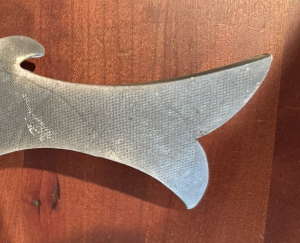 Art Pottery (Raku?) ~ Fish Ceramic Decor / Wall Hanging ~ 10″