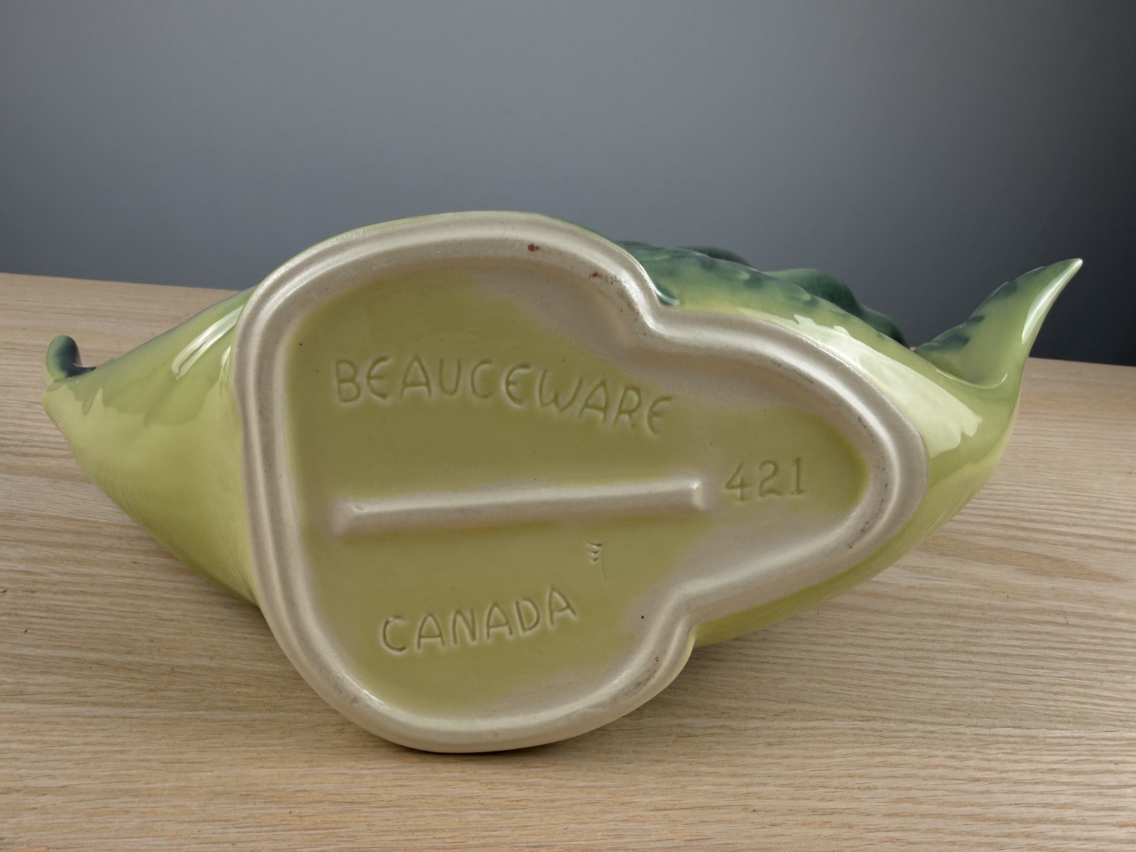Vintage Beauceware 421 Swordfish Planter Canada MCM Ceramic Fish Vase