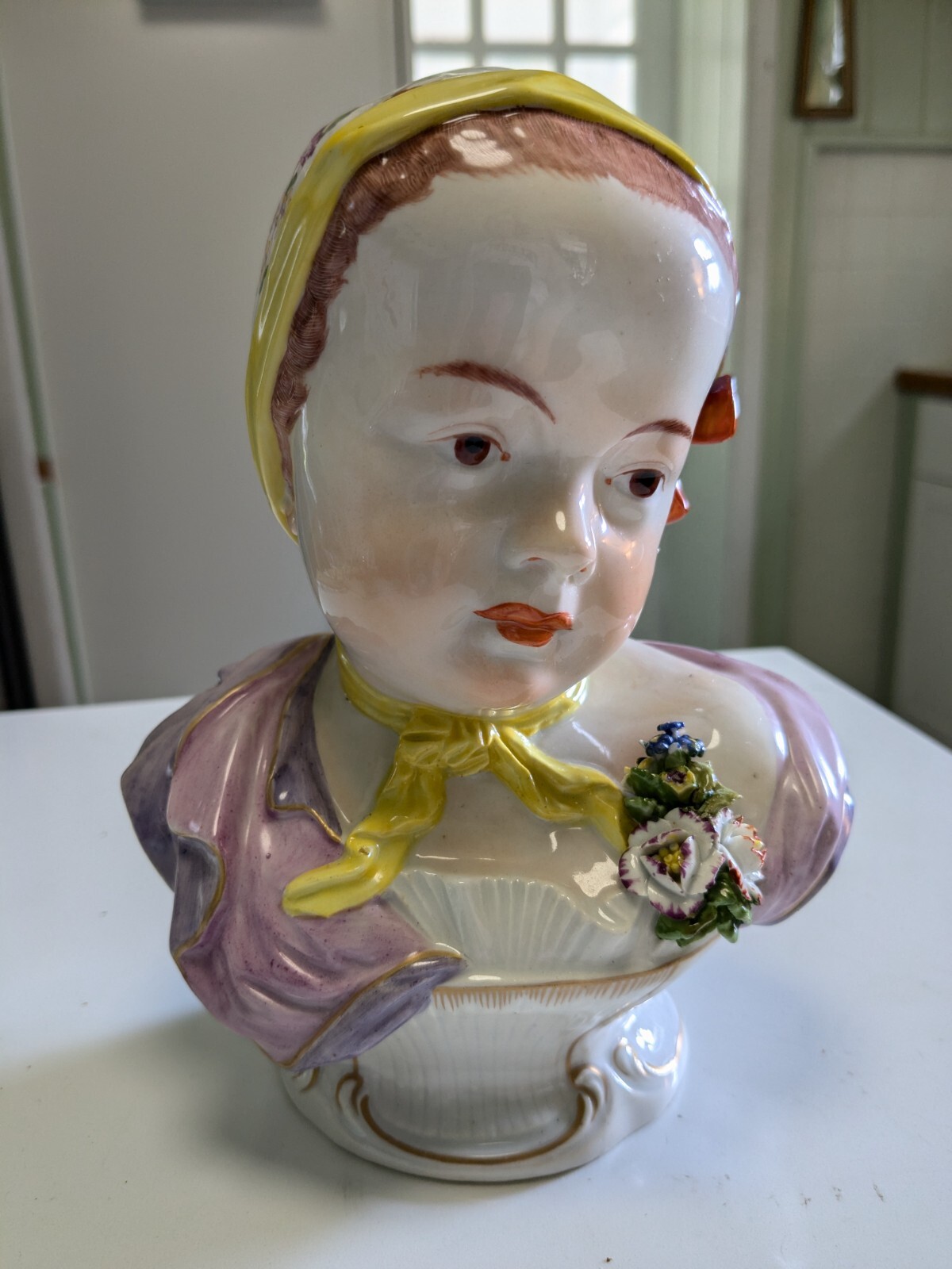 Royal Vienna Portrait Bust Blue Beehive Mark and Year 1808