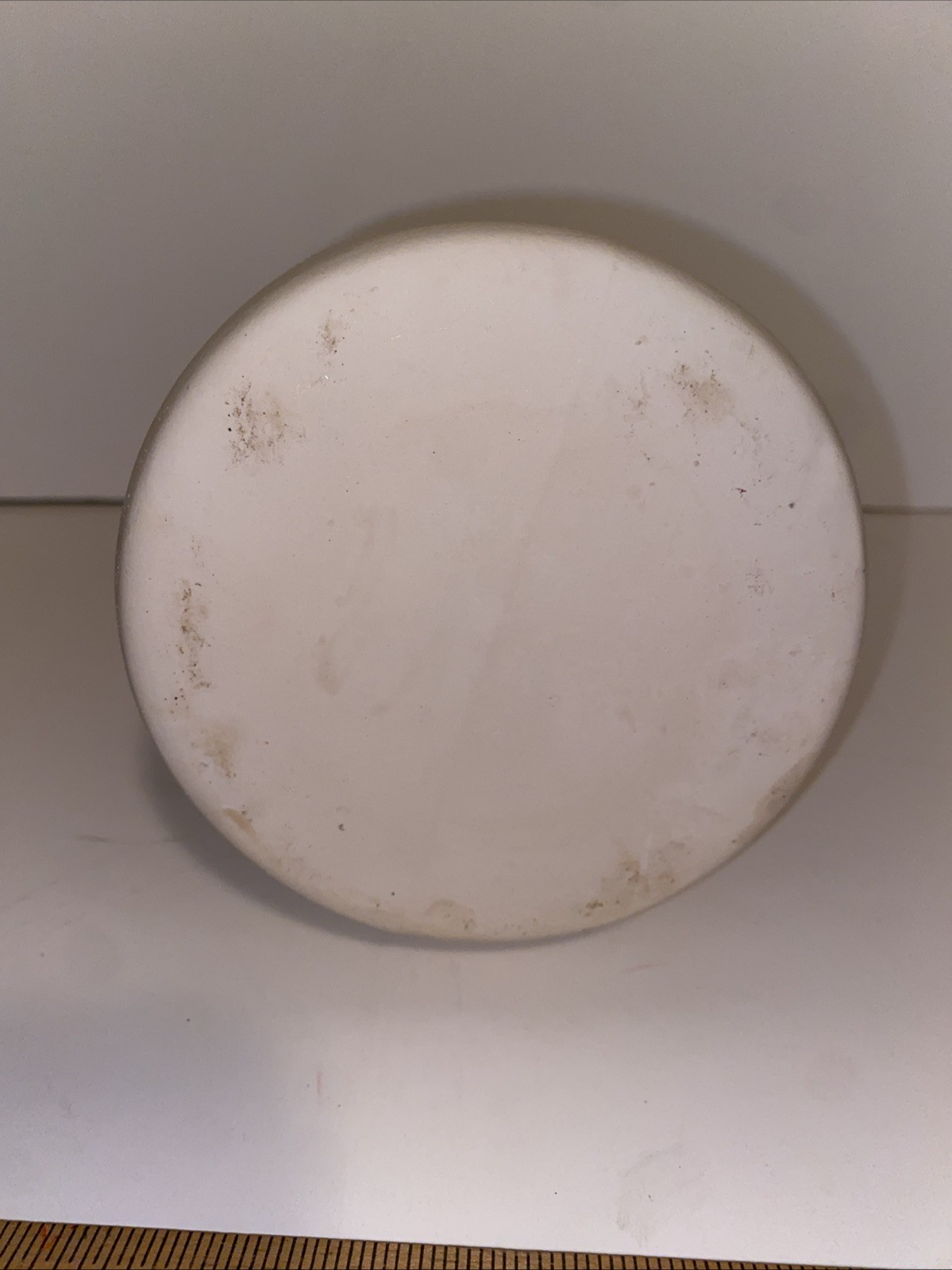 RARE Helen Berg Salmon Falls Stoneware Dover White Slip Cast Tart Warmer Holly